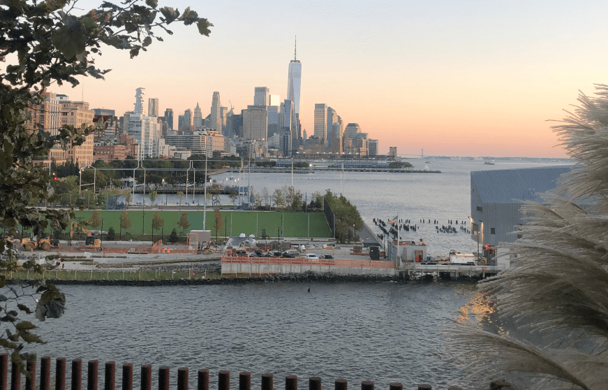 Fin de journée New York - Coucher de soleil Little Island - Blog au gré des continents