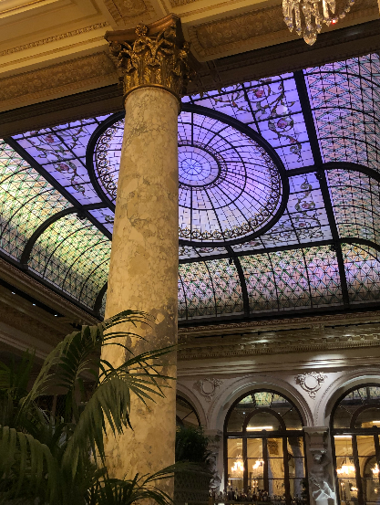 Voyage sur mesure New York - Verrière Plaza Hôtel - Blog au gré des continents 