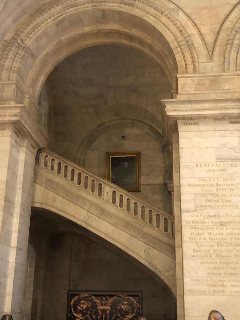 Citytrip New York - Intérieur bibliothèque 5th avenue - Blog au gré des continents 