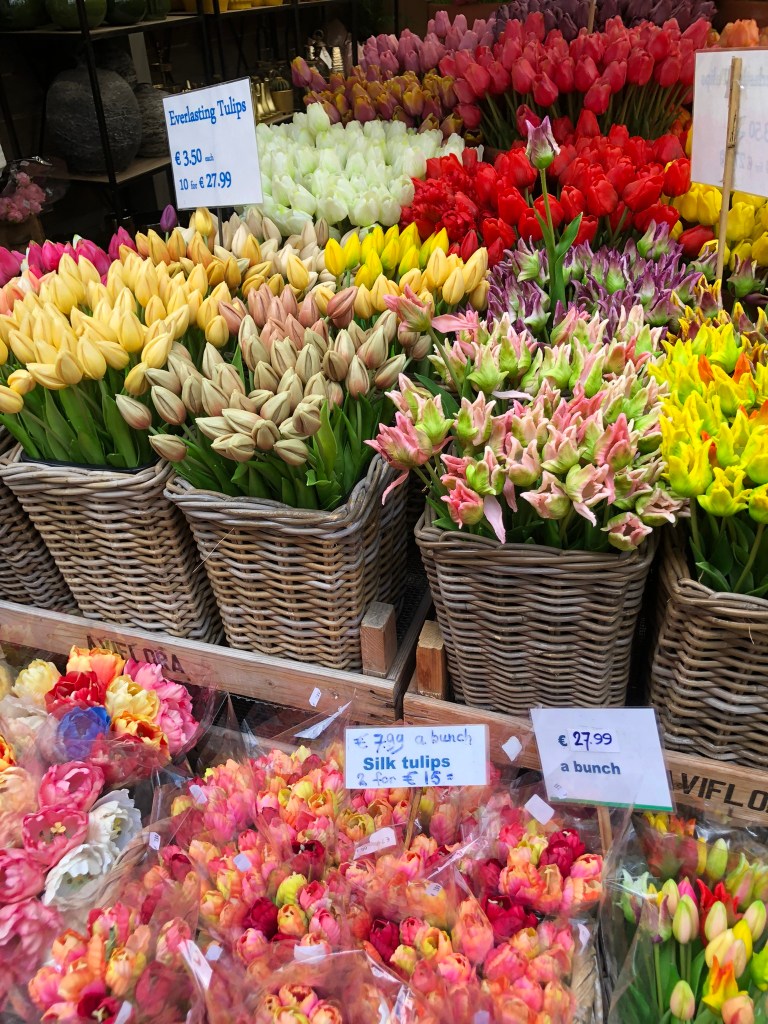 Promenade à Amsterdam - Marché aux fleurs - Blog au gré des continents
