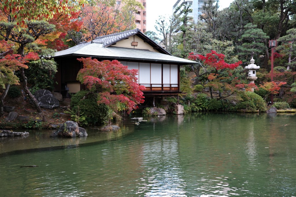 Jardin japonais en automne - Au gré des continents