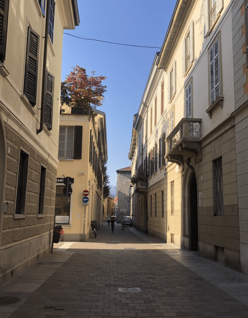 Voyage en Italie du nord - Centre historique de Côme - Blog au gré des continents 