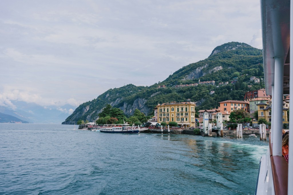 Balade en bateau - Lac de Côme - Blog au gré des continents 