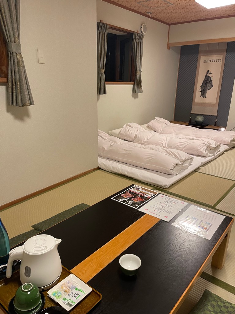 Nuit dans un ryokan - Au gré des continents