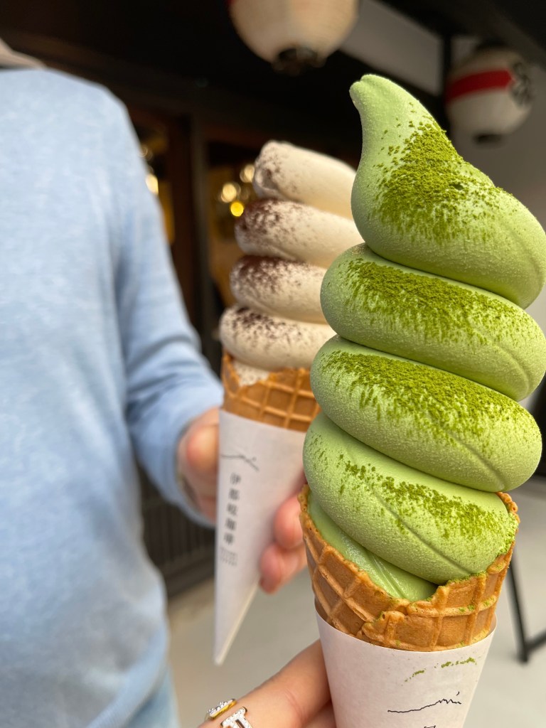 Glace japonaise au matcha - Au gré des continents 