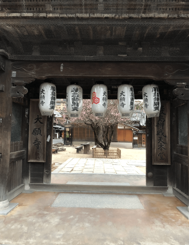 Balade à l'aube - Temple Daigan-ji - Blog au gré des continents 