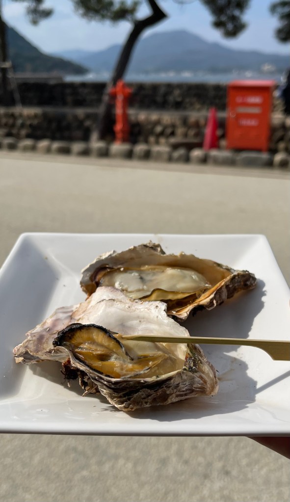 Huitres de Miyajima - Au gré des continents