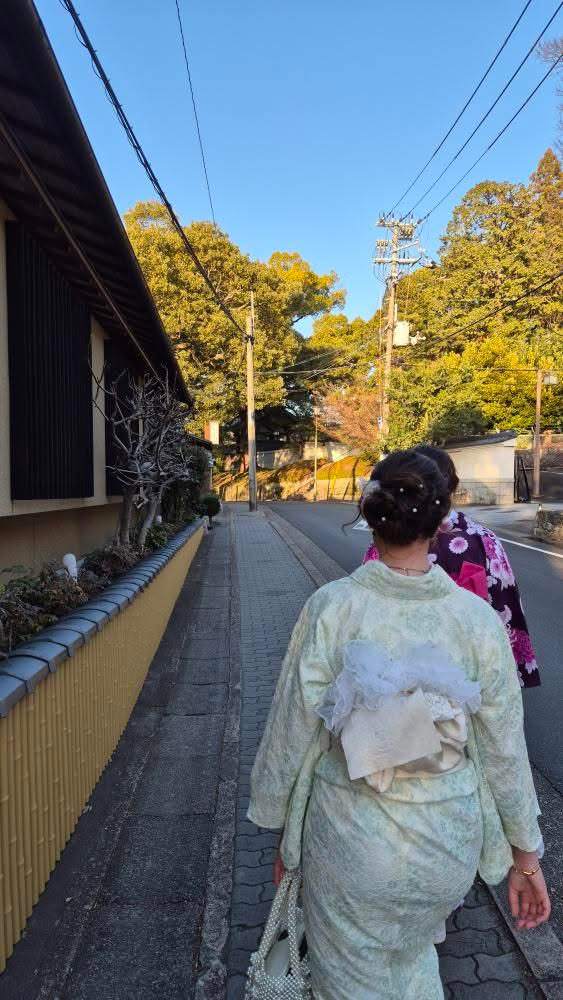 Une journée en kimono dans Kyoto sous le ciel bleu - Au gré des continents 