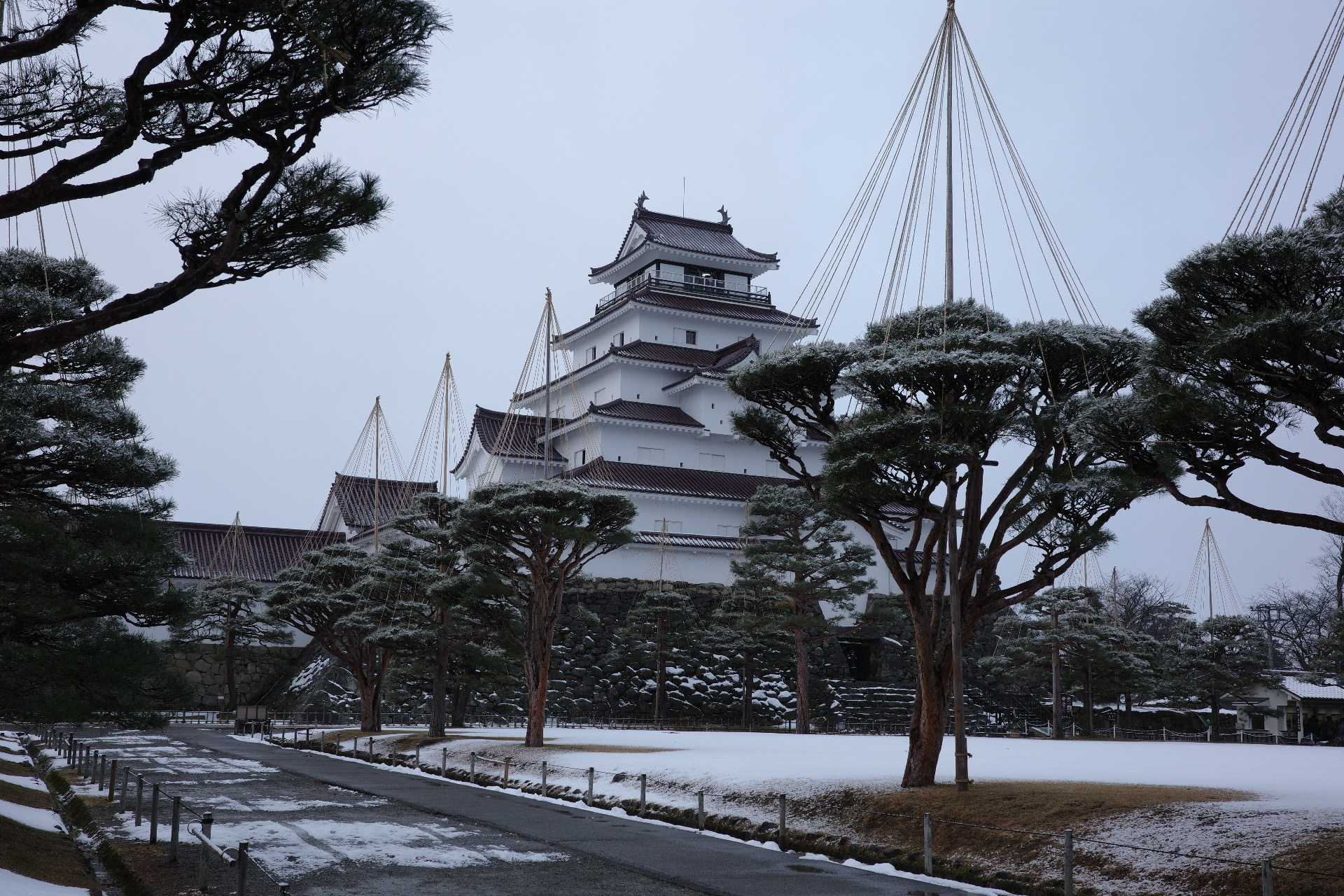 Aizuwakamatsu et ses alentours sous la neige - Au gré des continents